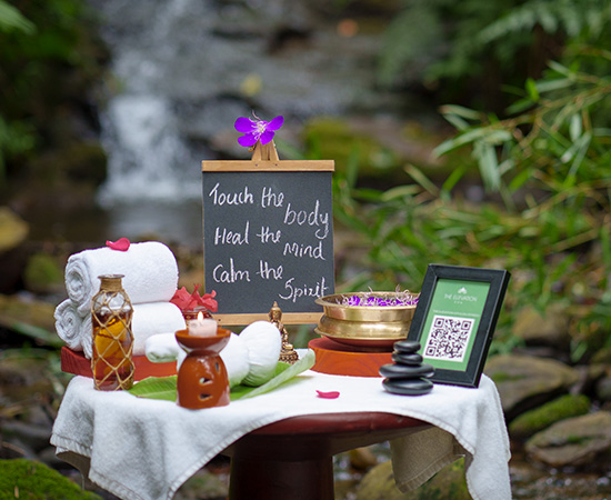 Outdoor Spa at The Tamara Coorg